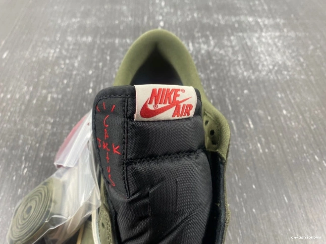 JORDAN OLIVE' OG 'BLACK SP X 1 DM7866-002 SCOTT LOW AIR TRAVIS 1031